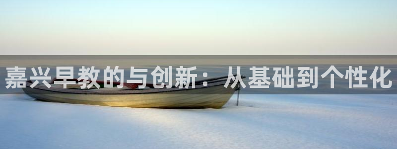 恒行娱乐毓婆74ooo5仪：嘉兴早教的与创新：从基础到个性化