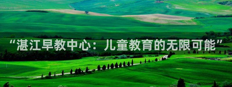 恒行注册全2O5O5O：“湛江早教中心：儿童教育的无限可能”