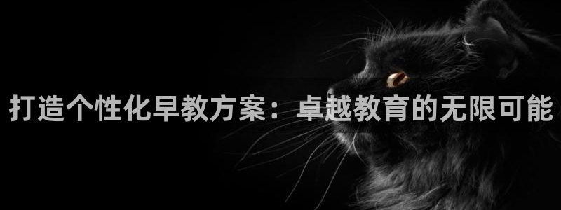 恒行2陈74OOO5:打造个性化早教方案:卓越教育的无限可能