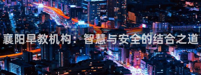恒行2地74OOO5：襄阳早教机构：智慧与安全的结合之道