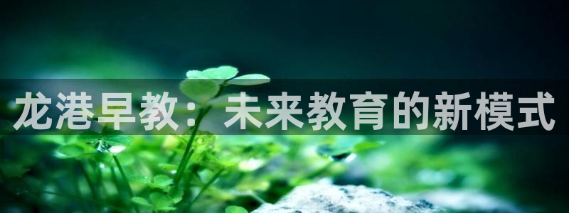 恒行2那74OO5：龙港早教：未来教育的新模式