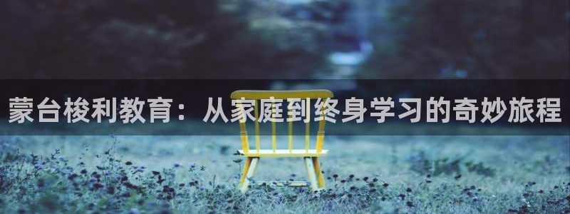 恒行娱乐5ll533主管优雅：蒙台梭利教育：从家庭到终身学习的奇妙旅程