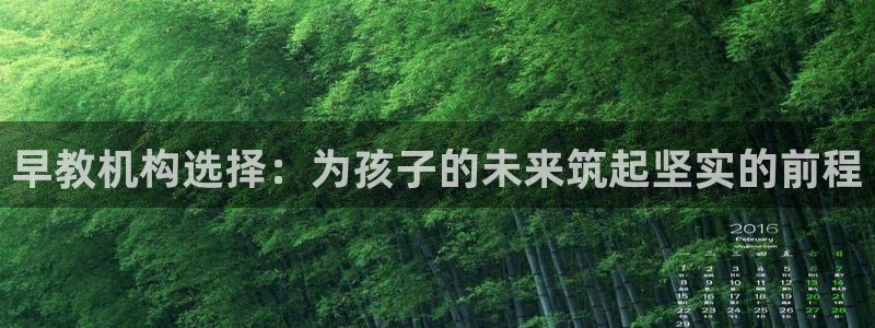 恒行娱乐河沂74ooo5程:早教机构选择:为孩子的未来筑起坚实的前程