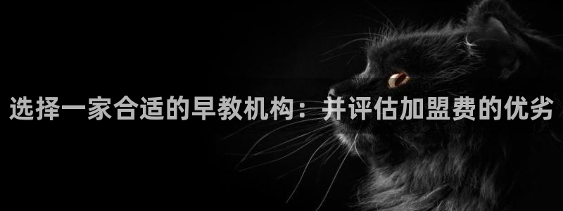 恒行娱乐5ll533主管耐心:选择一家合适的早教机构:并评估加盟费的优劣