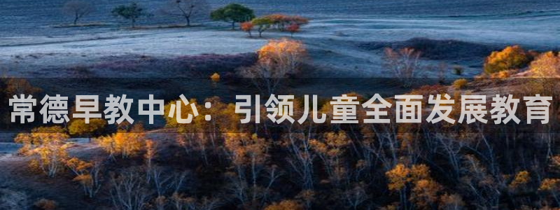 恒行2地74OOO5:常德早教中心:引领儿童全面发展教育