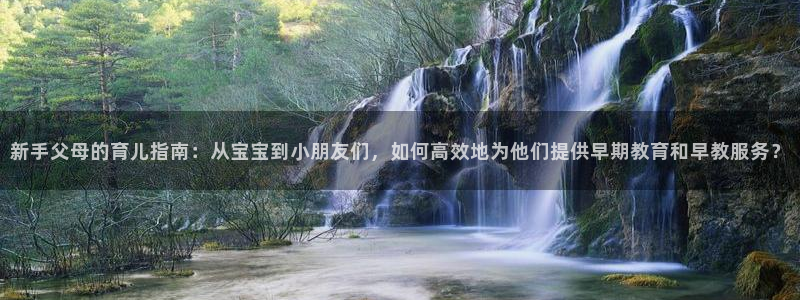 恒行2下74OOO5:新手父母的育儿指南:从宝宝到小朋友们,如何高效地为他们提供