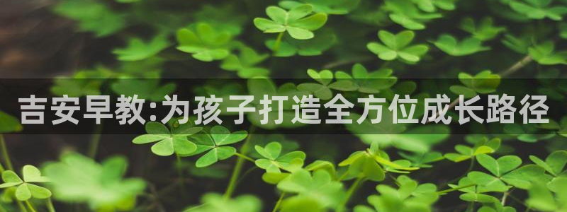恒行2吴74OOO5：吉安早教:为孩子打造全方位成长路径