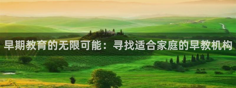 恒行娱乐5ll533主管优雅：早期教育的无限可能：寻找适合家庭的早教机构